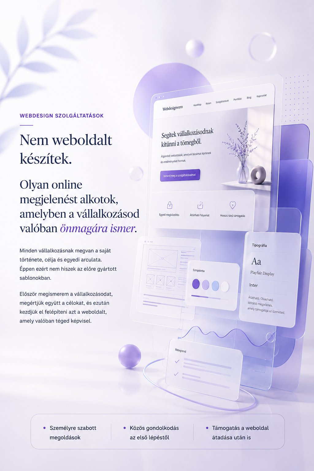 Webdesignvoro szolgáltatások